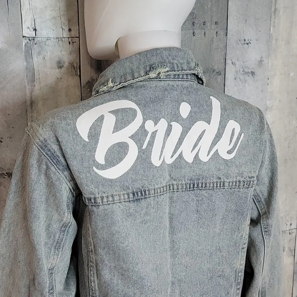 Show Me Your MuMu Dover Bride Jean Jacket - Picture 9 of 12